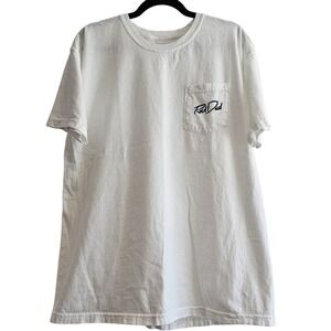 Rad Dad Graphic T Shirt Pocket Tee Men's Large